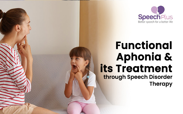 Functional aphonia & its treatment through speech disorder therapy
