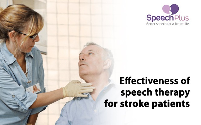 Speech therapy for stroke patients