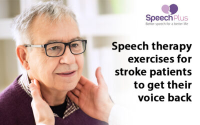 Speech therapy exercises for stroke patients to get their voice back