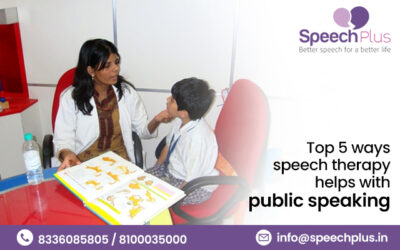 Top 5 ways speech disorder therapy helps with public speaking