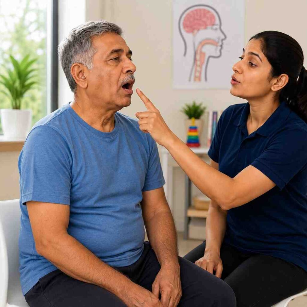 Speech and Swallowing Therapy for Stroke Patients in Kolkata